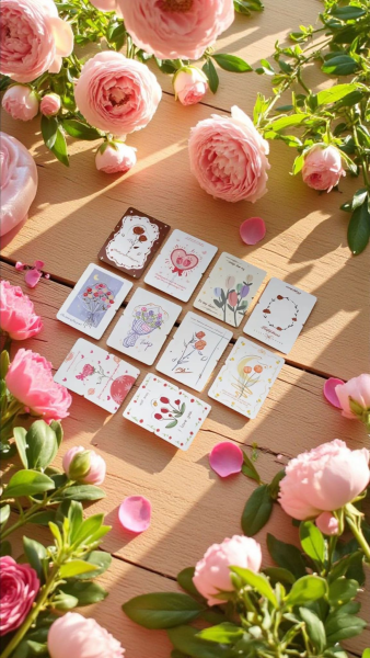 Bloom Notes Greeting Card